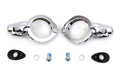 Chrome Turn Signal Relocation Kit 49mm Forks - 77855C-0