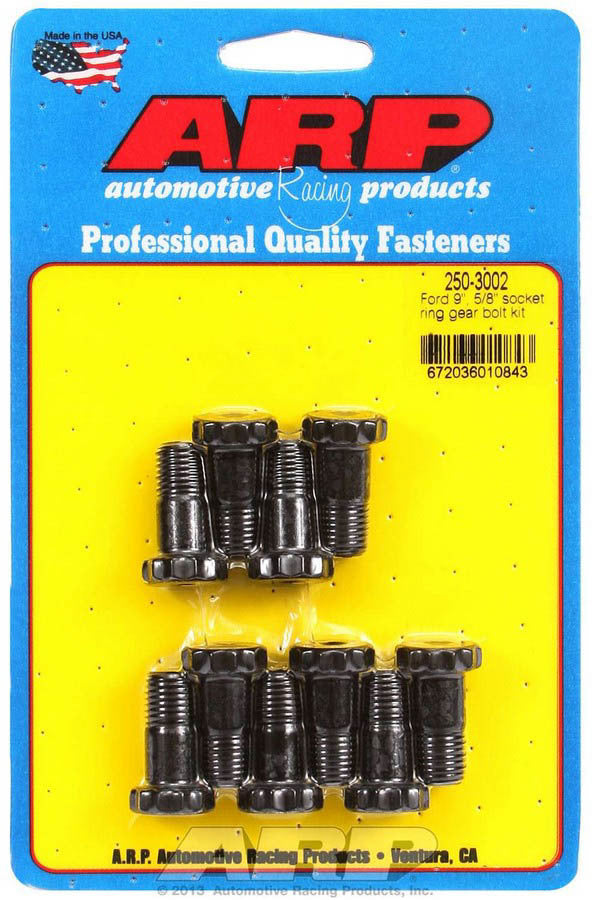 Ford 9in Ring Gear Bolt Kit .940 UHL - 2503002-0